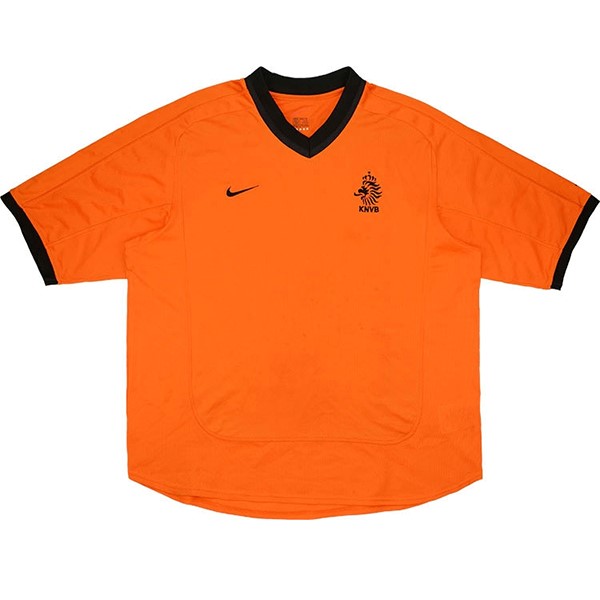 Tailandia Camiseta Países Bajos 1ª Kit Retro 2000 Naranja